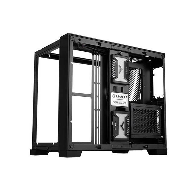 Lian Li O11-Dynamic-Mini Black Mini Tower Gaming Case, O11D Mini-X (Black)