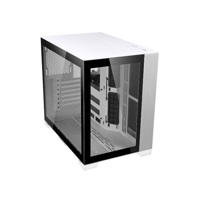 Lian Li O11-Dynamic-Mini White Mini Tower Gaming Case, O11D Mini-W (White)