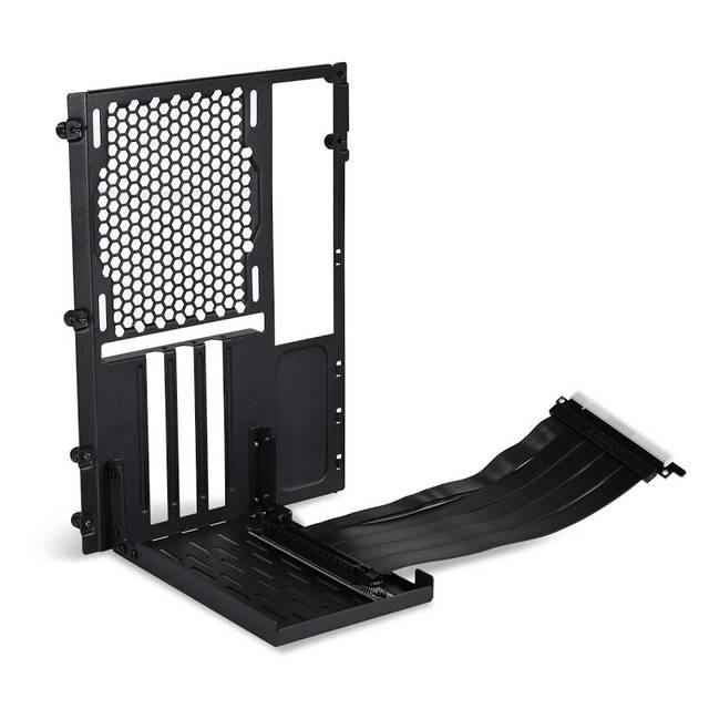 Lian Li O11Dmini-1X-4 Pcie 4.0 Vertical Gpu Bracket Kit (Black)