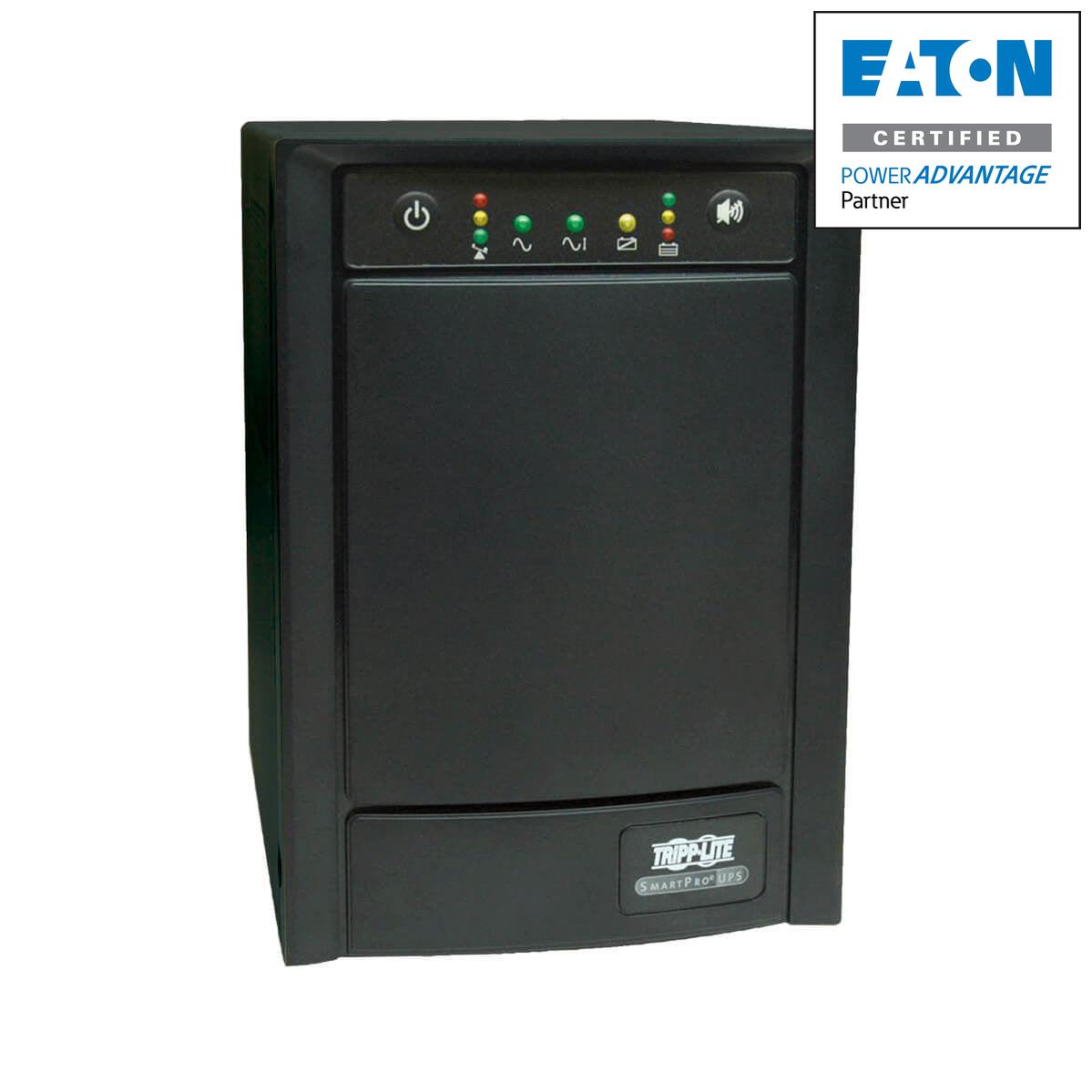 Line Interactive UPS 750VA - SmartPro Sine Wave Battery Backup | Tripp Lite SMART750SLT