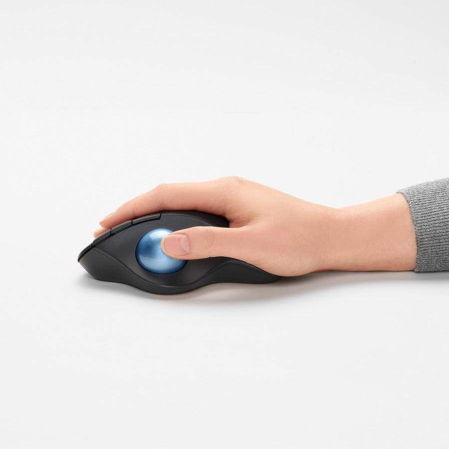Logitech Ergo M575 Mouse Right-Hand Rf Wireless+Bluetooth Trackball 2000 Dpi