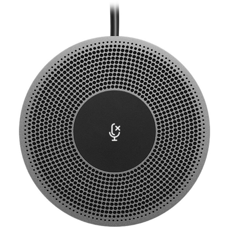 Logitech Expansion Mic For Meetup Black, Grey Presentation Microphone
