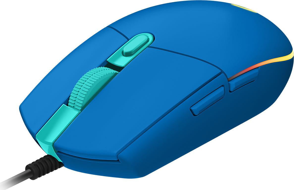 Logitech G G203 Lightsync Mouse Ambidextrous Usb Type-A 8000 Dpi