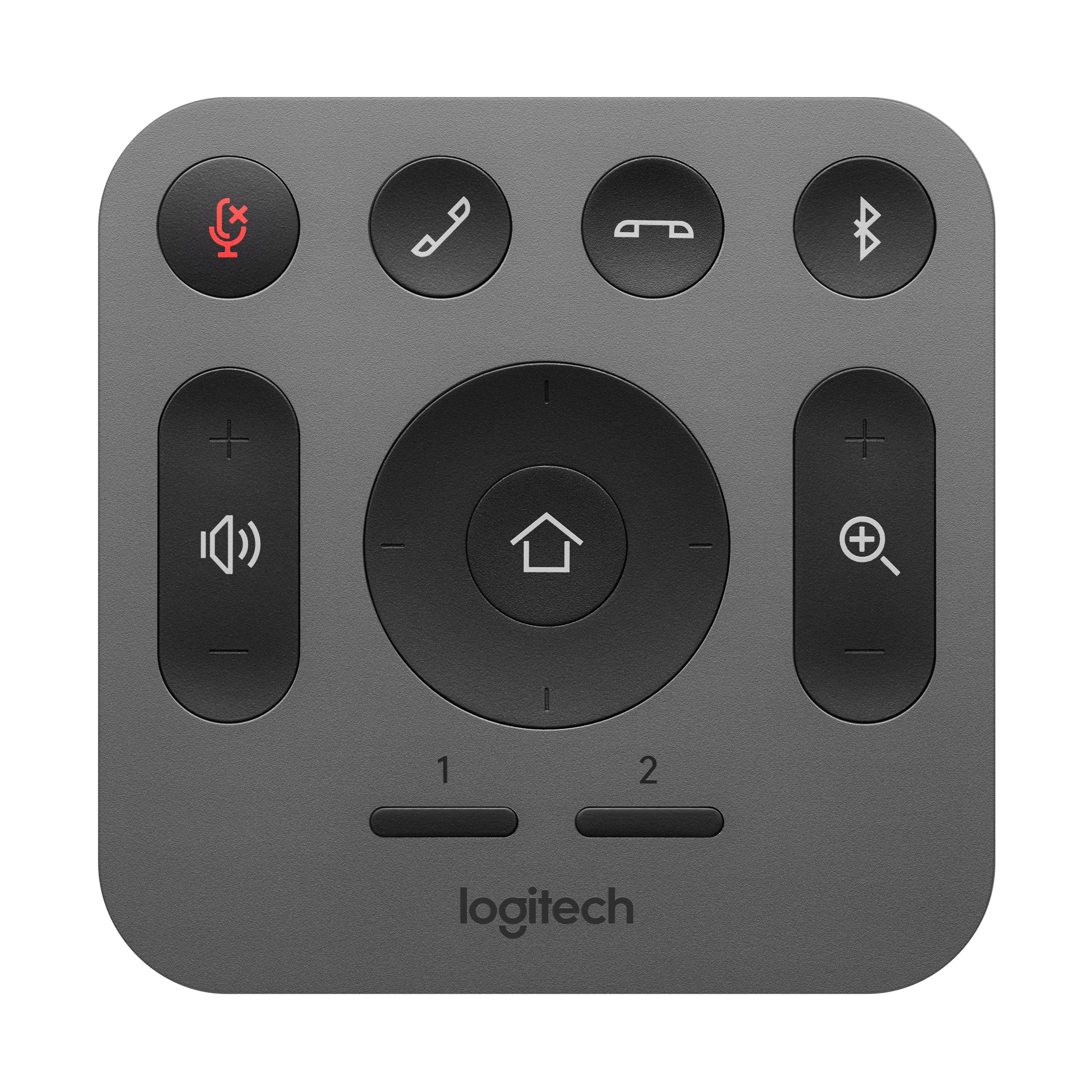 Logitech Meetup Remote Control Rf Wireless Webcam Press Buttons