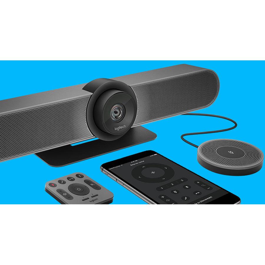 Logitech Meetup Remote Control Rf Wireless Webcam Press Buttons