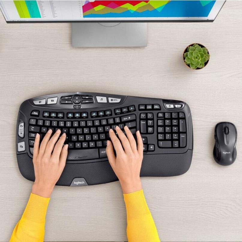 Logitech Mk550 Keyboard Rf Wireless Black