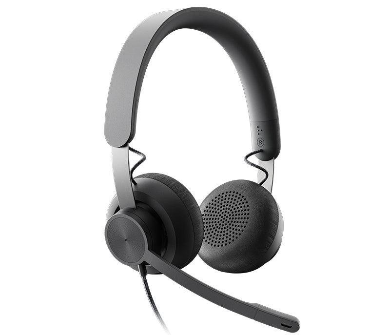 Logitech Zone Wired Uc Headset Head-Band Office/Call Center Usb Type-C Graphite