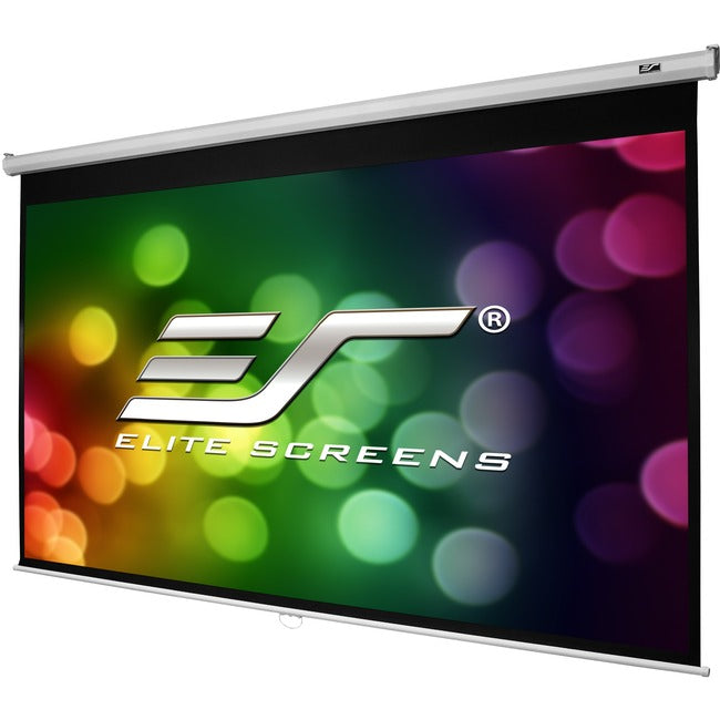 M135H Manual Series 135" Manual Pull-Down Projection Screen - 16:9 MaxWhite 2 | TecISoft