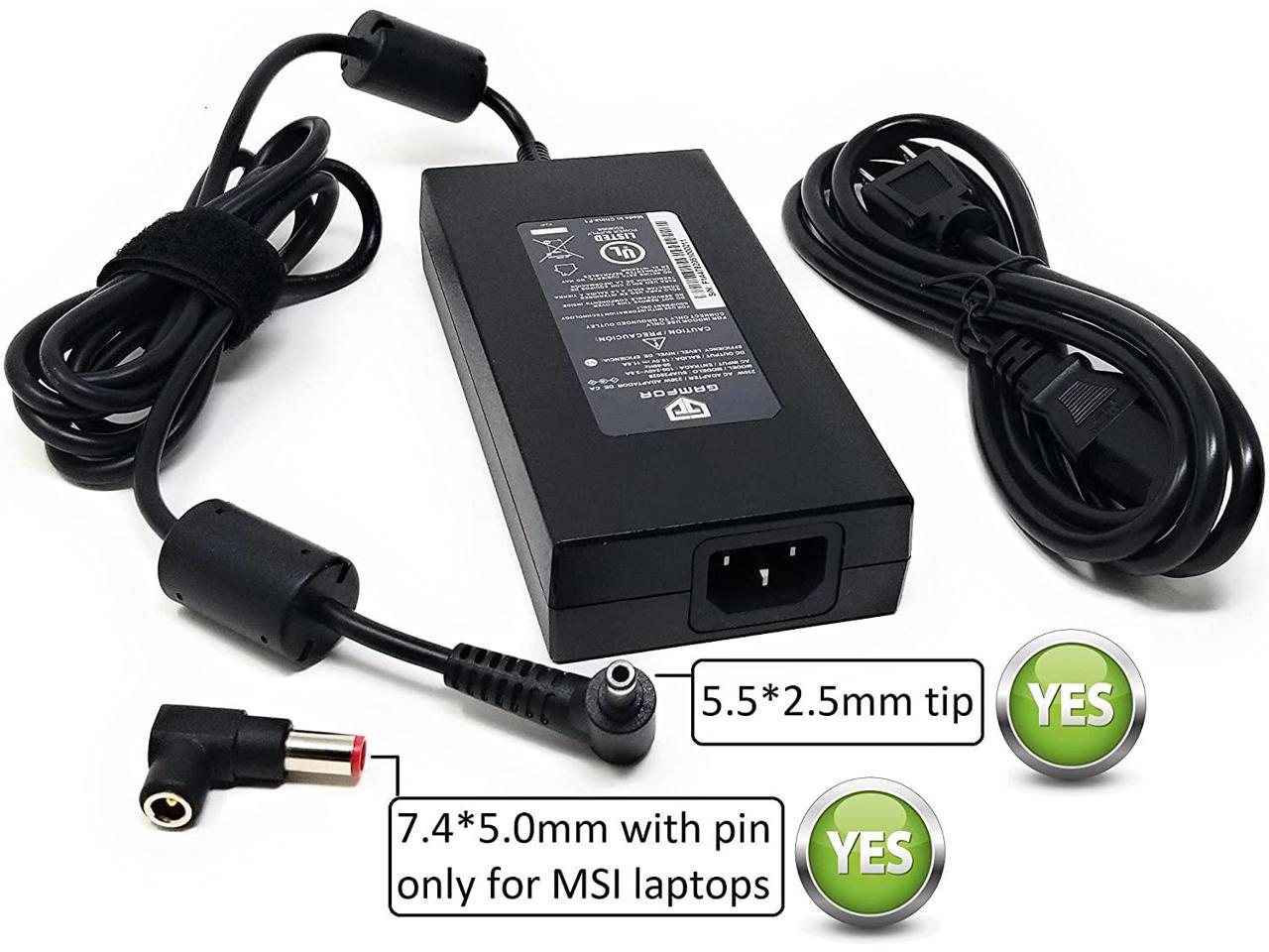 Msi 957-17G11P-101 230W Slim Notebook Ac Adaptor + Power Cord