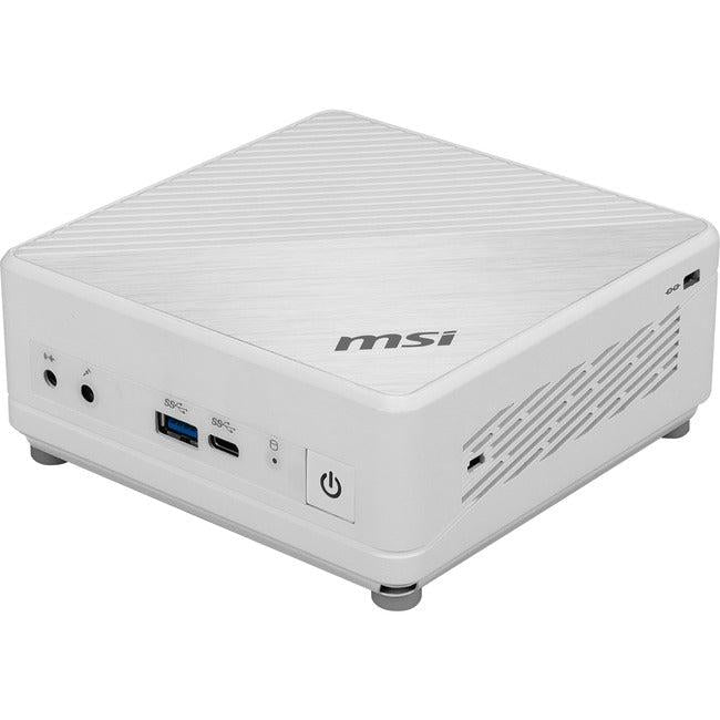 MSI Cubi 5 Cubi 5 10M-648US Desktop Computer - Intel Core i5 10th Gen i5-10210U - 8 GB - 256 GB SSD - Mini PC - White CU510M648