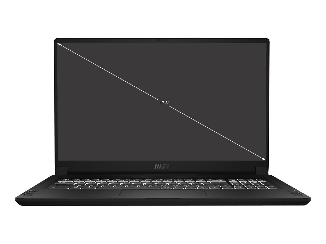 Msi Laptop Creator 17 B11Ue-471 Intel Core I7 11Th Gen 11800H (2.30Ghz) 16 Gb Memory 512 Gb Nvme Ssd