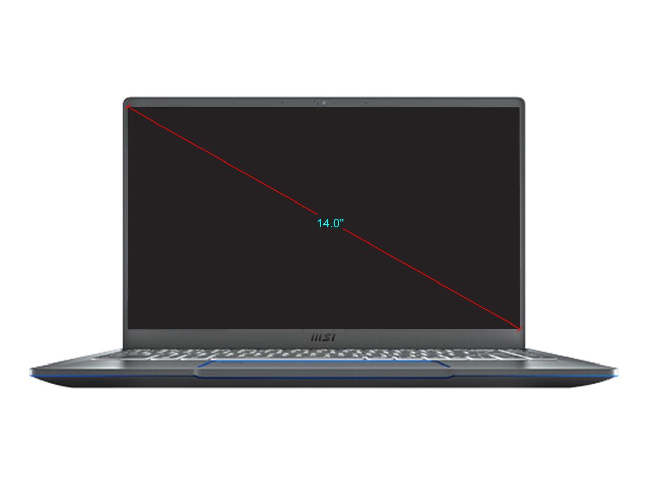 Msi Laptop Prestige 14 Evo A11M-221 Intel Core I5 11Th Gen 1135G7 (2.40Ghz) 16 Gb Lpddr4X Memory 512