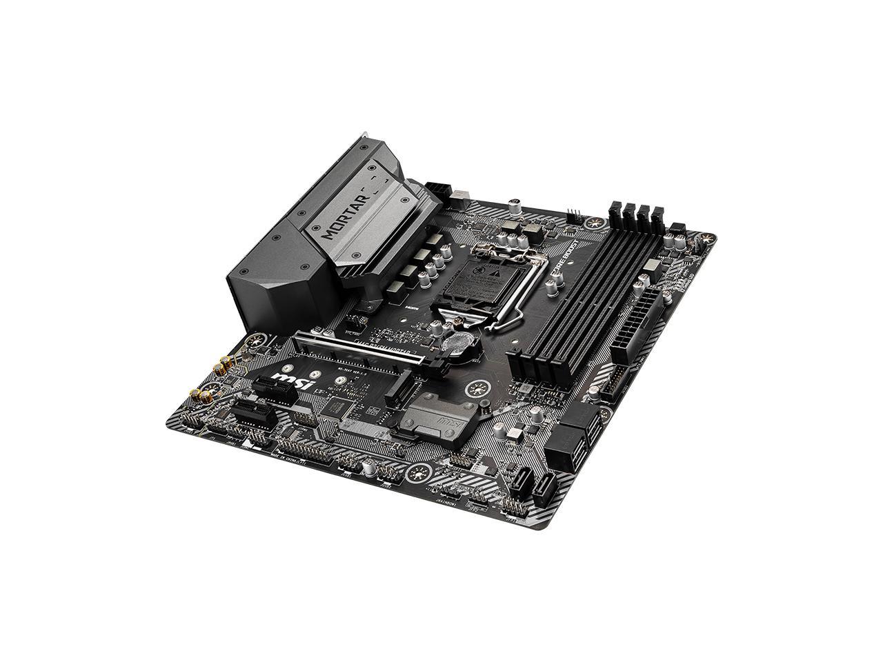Msi Mag B365M Mortar Lga 1151 Intel B365 Sata 6Gb/S Micro Atx Intel Motherboard
