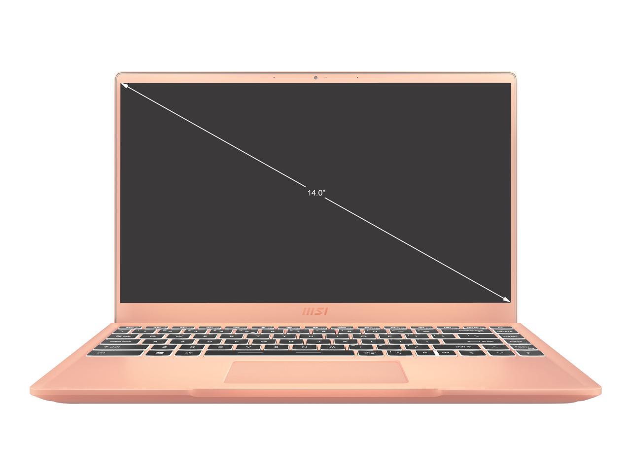 Msi Modern 14 B11Mo-203 14 Inch Intel Core I3-1115G4 1.3-4.1Ghz/ 8Gb Ddr4/ 512Gb Nvme Ssd/ Intel