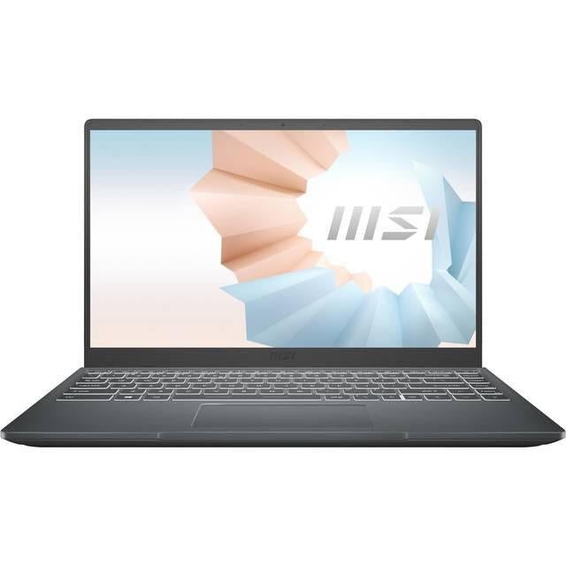 Msi Modern 14 B11Mou-494 14 Inch Intel Core I7-1195G7 2.9-5.0Ghz/ 8Gb Ddr4/ 512Gb Nvme Ssd/ Intel Iris Xe/ Usb3.2/ Windows 10 Laptop (Carbon Gray)