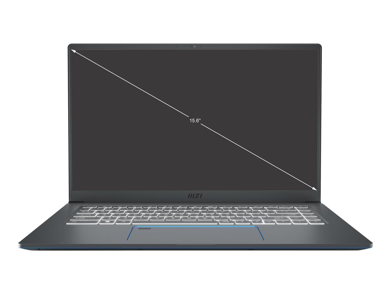 Msi Modern 15 A11Mu-652 15.6 Inch Intel Core I7-1195G7 2.9-5.0Ghz/ 8Gb Ddr4/ 1Tb Nvme Ssd/ Intel Iris Xe/ Usb3.2/ Windows 10 Laptop (Carbon Gray)