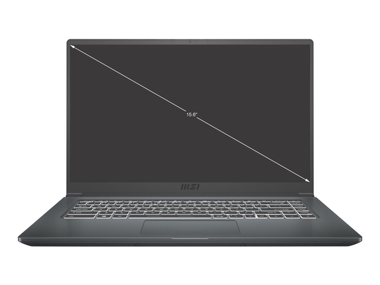 Msi Modern 15 A11Mu-653 15.6 Inch Intel Core I7-1195G7 2.9-5.0Ghz/ 8Gb Ddr4/ 512Gb Nvme Ssd/ Intel Iris Xe/ Usb3.2/ Windows 10 Laptop (Carbon Gray)