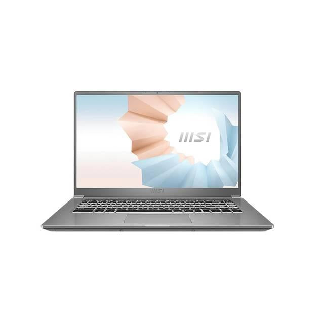 Msi Modern 15 A5M-072 15.6 Inch Amd Ryzen 7 5700U 1.8-4.3Ghz/ 8Gb Ddr4/ 512Gb Nvme Ssd/ Usb3.2/ Windows 10 Laptop (Carbon Gray)