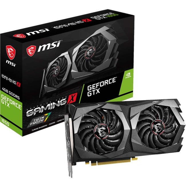 MSI NVIDIA GeForce GTX 1650 Graphic Card - 4 GB GDDR6 G165D6GX