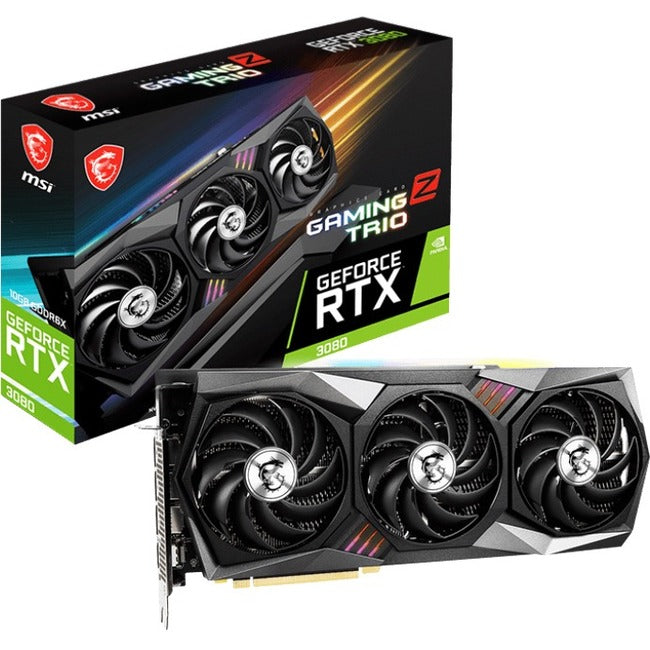 MSI NVIDIA GeForce RTX 3080 Graphic Card - 10 GB GDDR6X G3080GZT10R