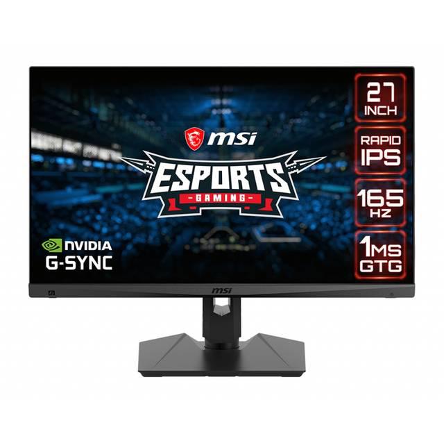Msi Optix Mag274Qrf 27 Inch 1,000:1 1Ms Hdmi/Displayport/Usb Wqhd Rapid Ips Monitor
