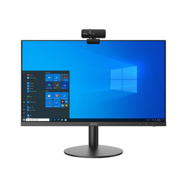 Msi Pro Ap241 11M-001Us 23.8 Inch Intel Core I5-11400 Processor 8Gb Ddr4 250Gb M.2 Nvme Sdd Windows 10 Pro Non-Touch Screen All-In-One Pc (Black)