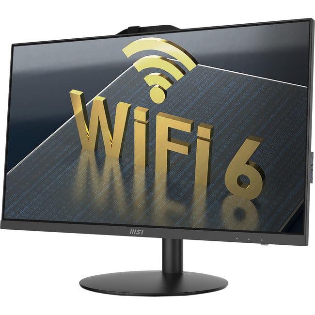 Msi Pro Ap272 12M-028Us All-In-One Computer - Intel Core I5 12Th Gen I5-12400 Hexa-Core (6 Core) - 16 Gb Ram Ddr4 Sdram - 512 Gb M.2 Pci Express Nvme Ssd - 27" Full Hd 1920 X 1080 - Desktop - Black