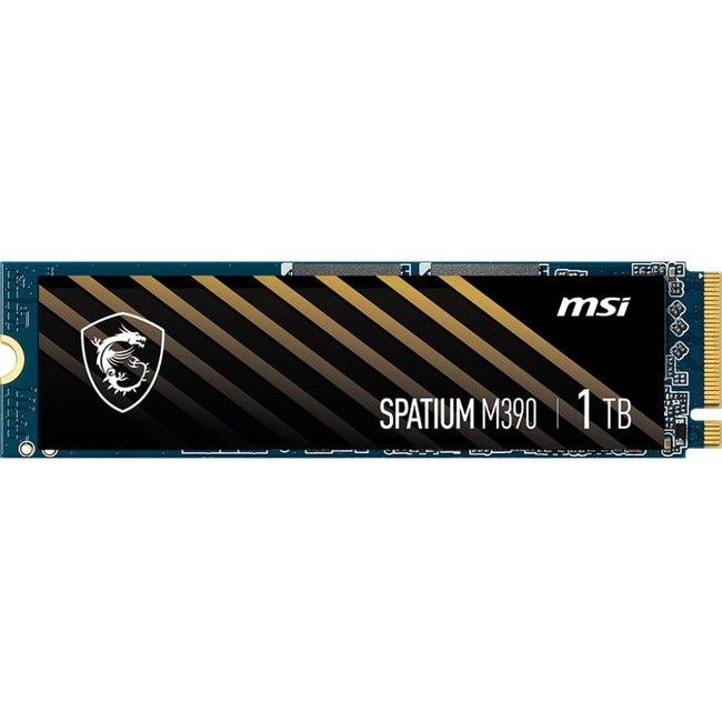 MSI SPATIUM M390 1 TB Solid State Drive - M.2 2280 Internal - PCI Express NVMe (PCI Express NVMe 3.0 x4) SM390N1TB
