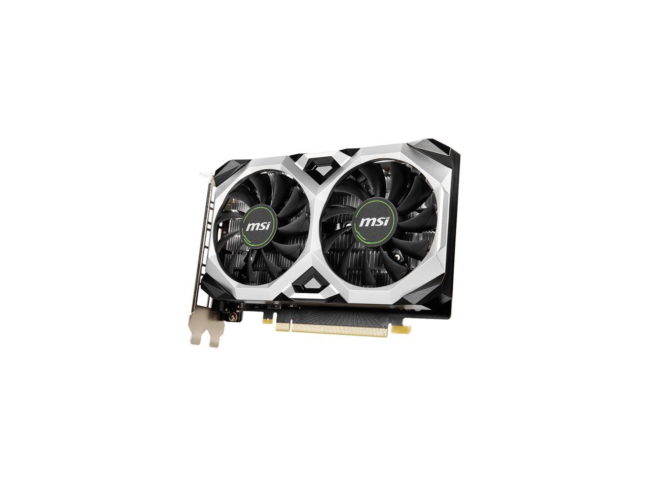 Msi Ventus Geforce Gtx 1650 4Gb Gddr6 Pci Express 3.0 X16 Video Card Gtx 1650 D6 Ventus Xs Ocv1