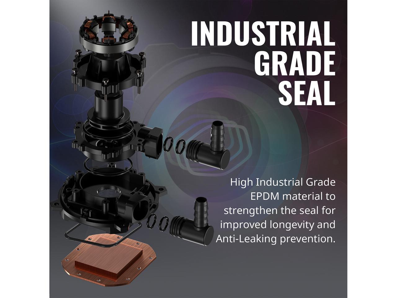 Masterliquid Ml280 Mirror Argb Close-Loop Aio Cpu Liquid Cooler, Mirror Argb Pump, 280 Radiator,