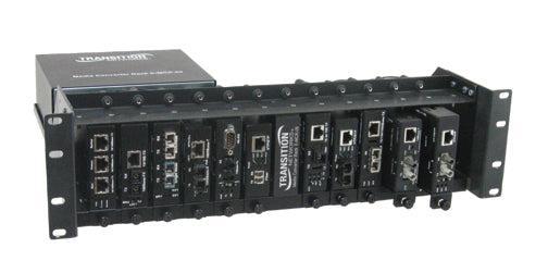 Media Converter Rack 12-Slot - Enterprise Network Connectivity | Tecisoft E-MCR-05-NA