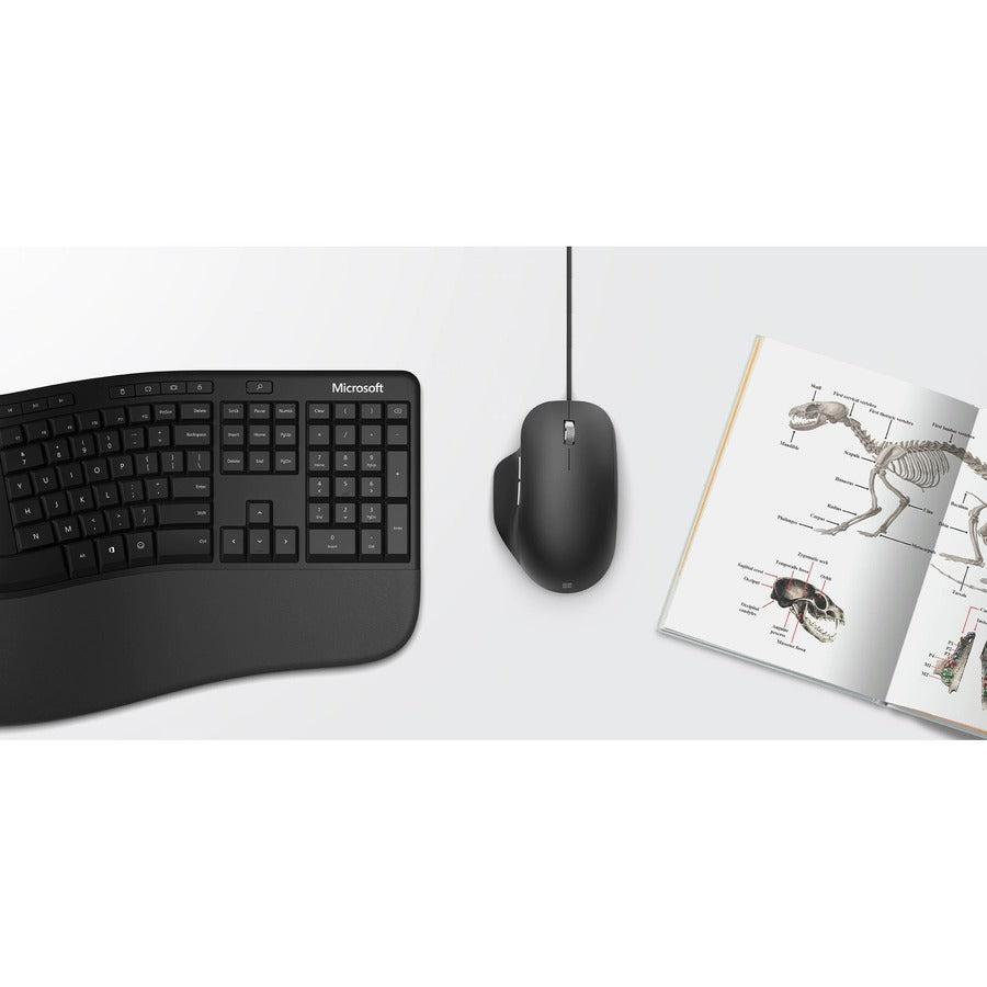 Microsoft Ergonomic Mouse Right-Hand Usb Type-A 1000 Dpi