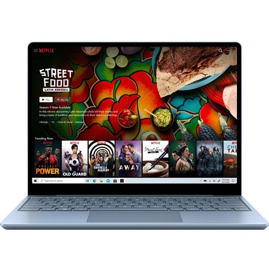 Microsoft- IMSourcing Surface Laptop Go 12.4 Touchscreen Notebook - Intel Core i5 10th Gen i5-1035G1 - 8 GB - 256 GB SSD - Ice Blue" TNV-00024