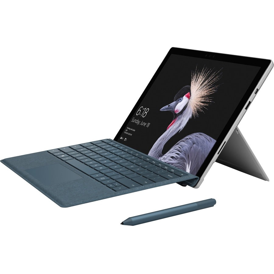 Microsoft Surface Pro 1807 Tablet - 12.3 - 8 GB - 256 GB SSD - Windows 10 Pro 64-bit - 4G - Silver" GWP-00001