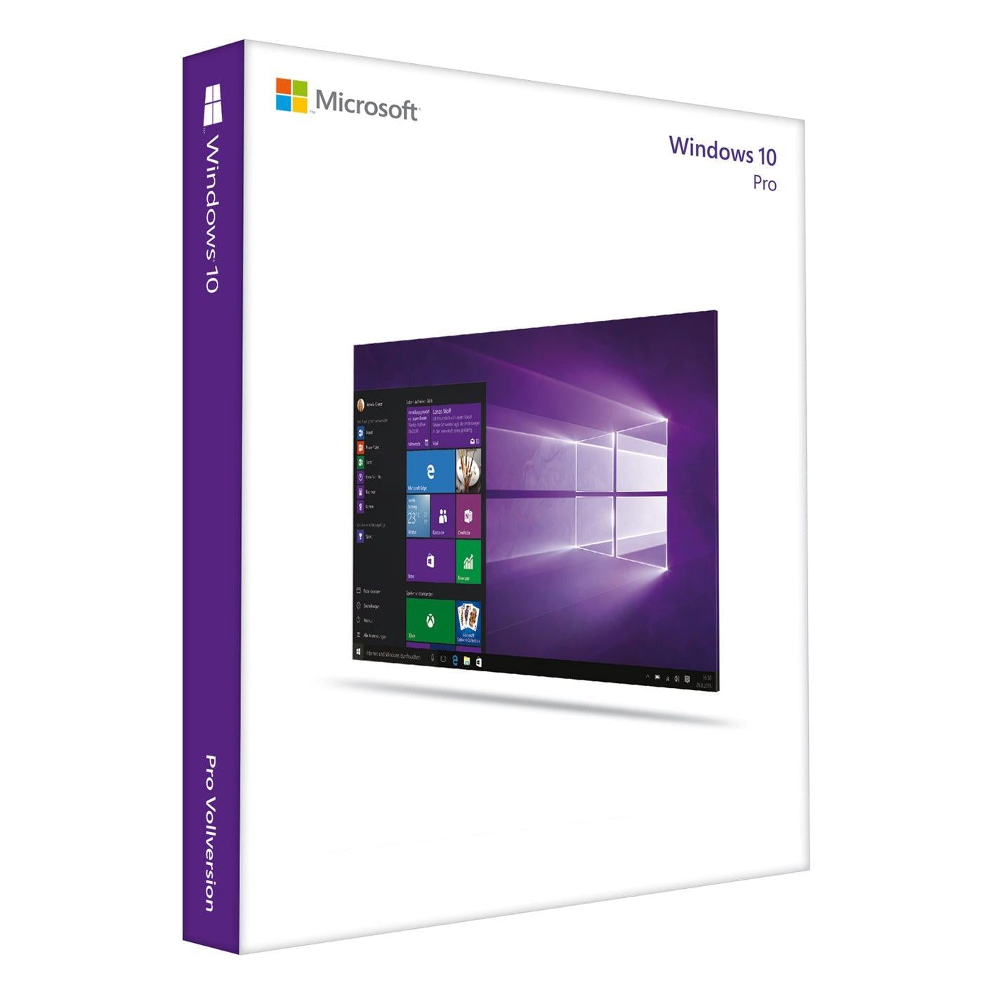 Microsoft Windows 10 Pro 1 License(S)