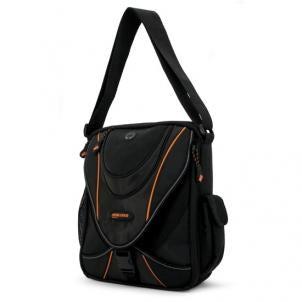 Mobile Edge Me Mini Messenger - Black / Orange Notebook Case 35.8 Cm (14.1") Messenger Case