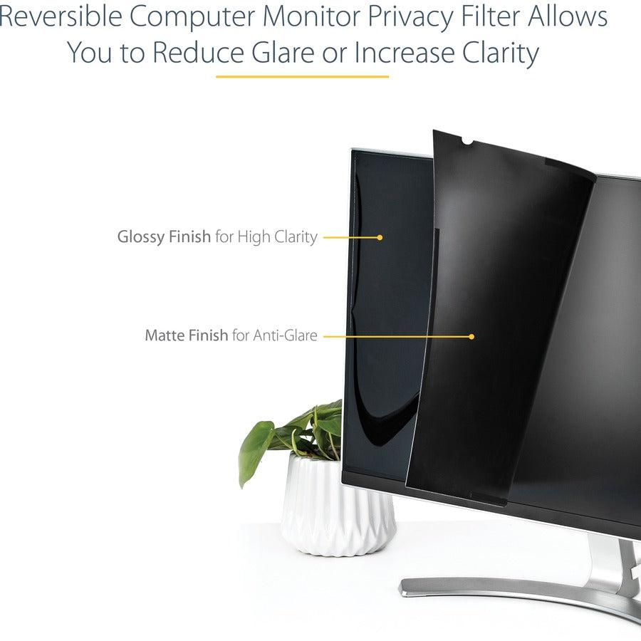 Monitor Privacy Screen 20 Inch Blue Light Reducing - StarTech Screen Protector | TechSoft PRIVACY-SCREEN-20M