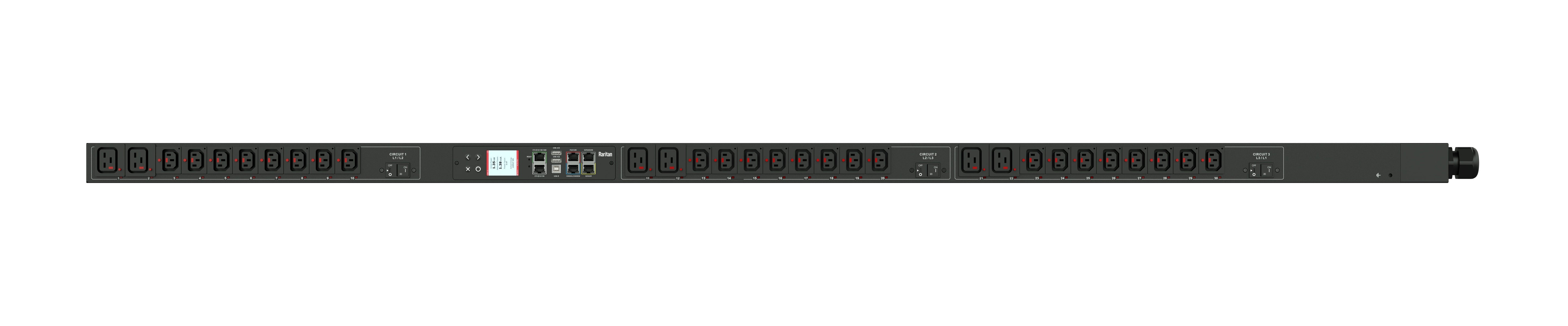 Monitored PDU - Raritan PX3 Switched 3-Phase Power Distribution Unit | TechSoft PX3-5666V-E2