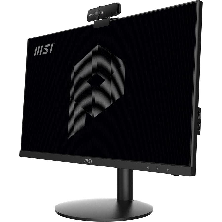 Msi Pro Ap241 11M-001Us 23.8 Inch Intel Core I5-11400 Processor 8Gb Ddr4 250Gb M.2 Nvme Sdd Windows 10 Pro Non-Touch Screen All-In-One Pc (Black)