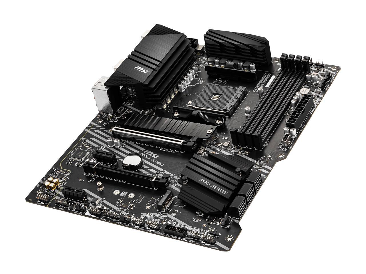 Msi Pro B550-A Pro Am4 Amd B550 Sata 6Gb/S Atx Amd Motherboard