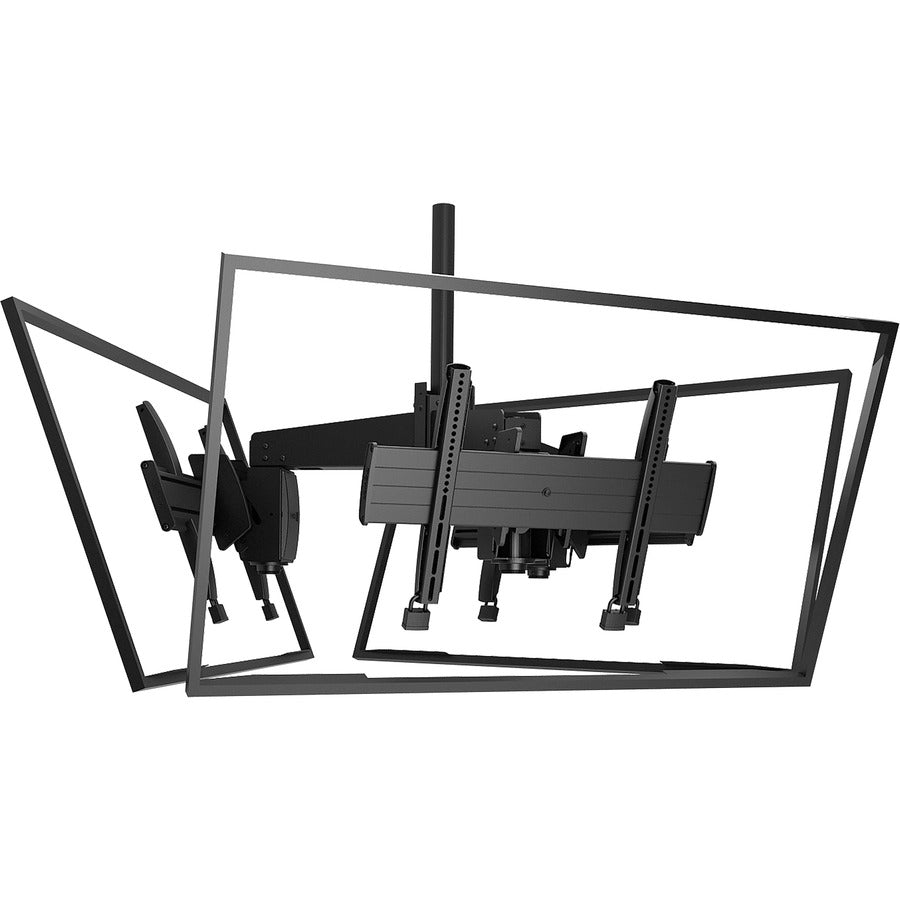 Multi-Directional Ceiling Mount - Triple Display Large Flat Panel Solutions | Chief LCM3U