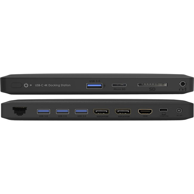 NETPATIBLES - IMSOURCING USB-C 12 Port Docking Station DOS-UBC-12P-01B-NP