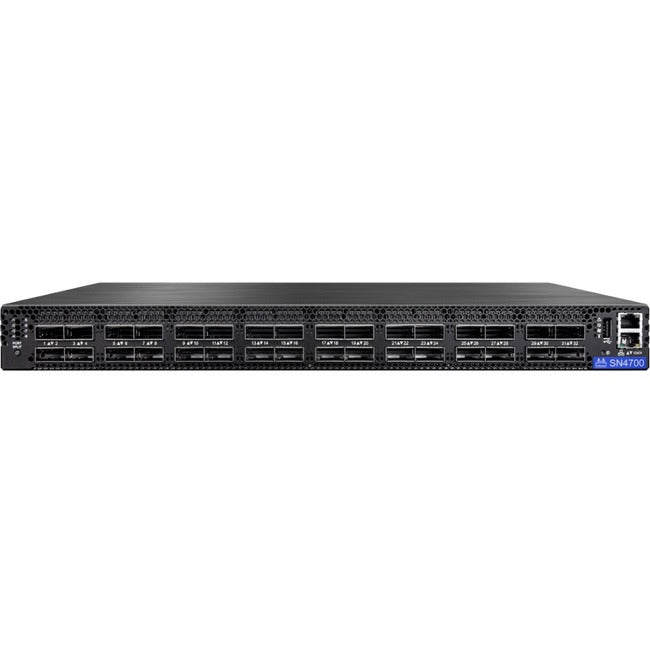 NVIDIA Spectrum-3 400GbE 1U Ethernet Switch - 32 Ports MSN4700-WS2FC