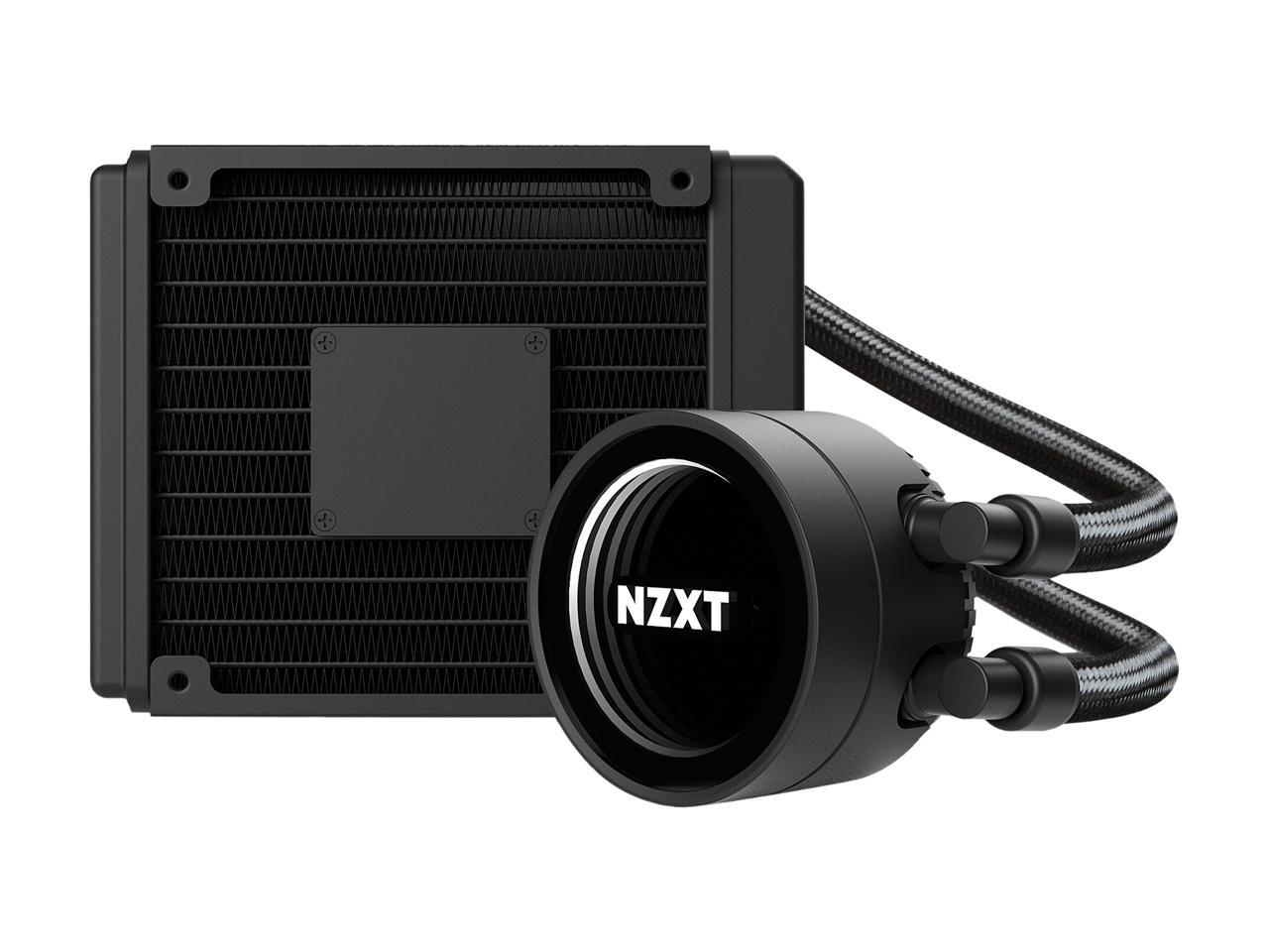 Nzxt Kraken M22 120Mm - All-In-One Rgb Cpu Liquid Cooler - Cam-Powered - Infinity Mirror Design -
