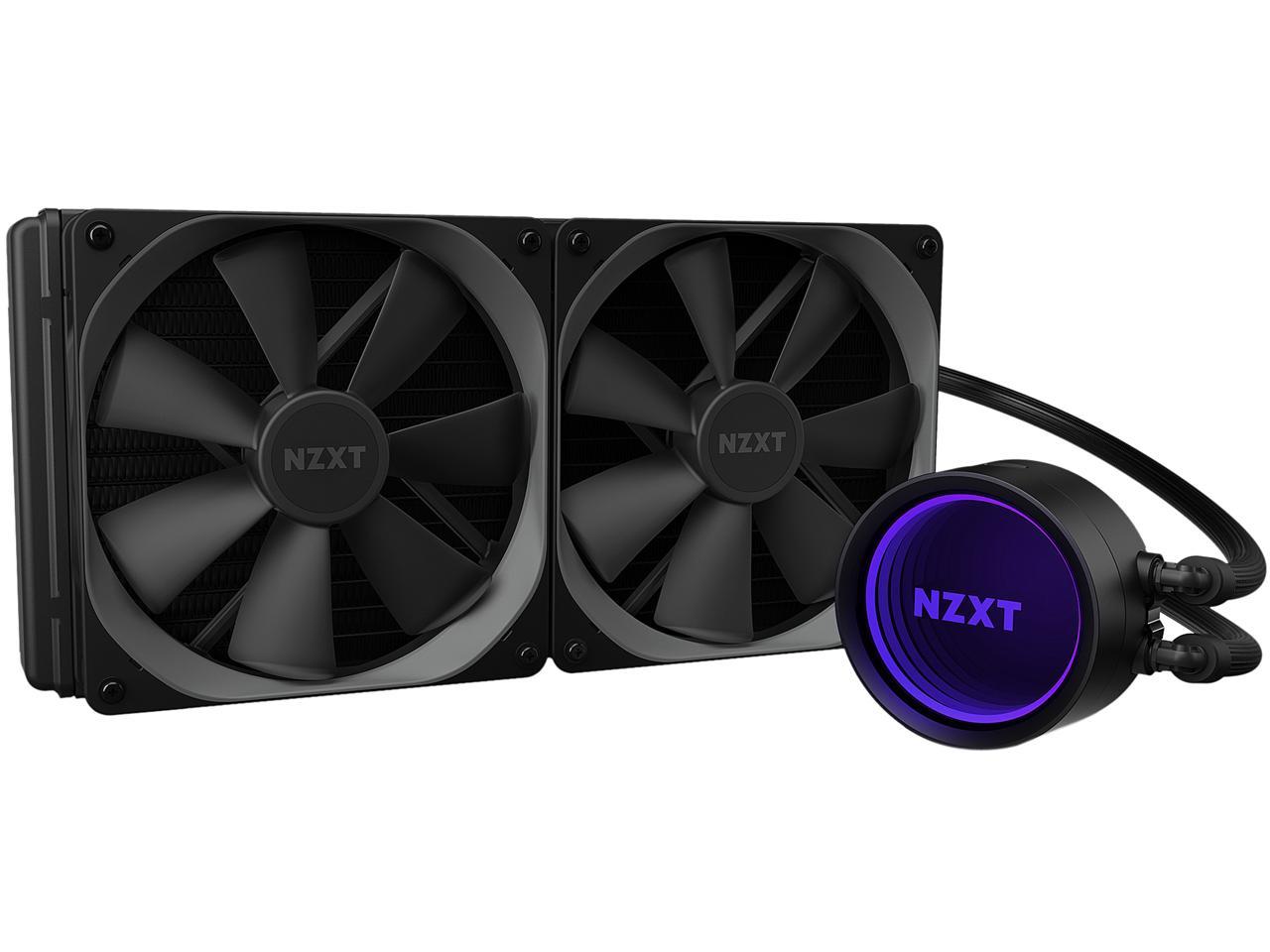 Nzxt Kraken X63 280Mm - Rl-Krx63-01 - Aio Rgb Cpu Liquid Cooler - Rotating Infinity Mirror Design