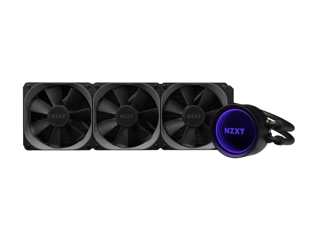 Nzxt Kraken X73 360Mm - Rl-Krx73-01 - Aio Rgb Cpu Liquid Cooler - Rotating Infinity Mirror Design