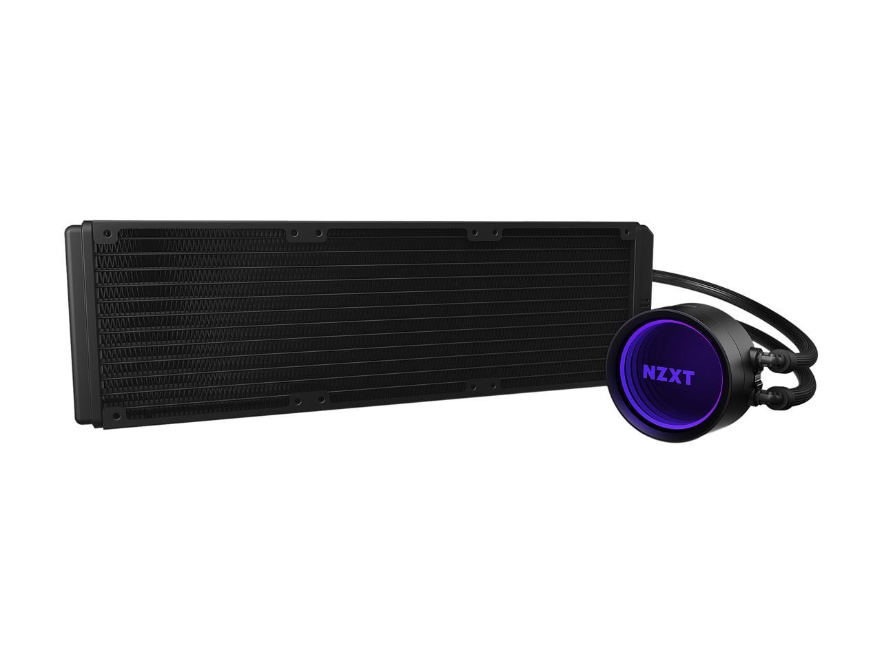 Nzxt Kraken X73 360Mm - Rl-Krx73-01 - Aio Rgb Cpu Liquid Cooler - Rotating Infinity Mirror Design