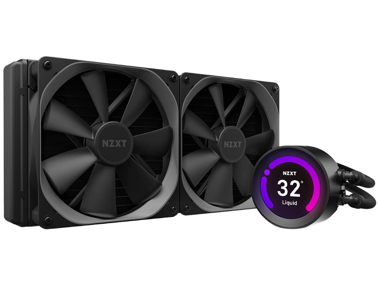 Nzxt Kraken Z Series Z63 280Mm - Rl-Krz63-01 - Aio Rgb Cpu Liquid Cooler - Customizable Lcd