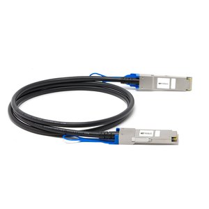 Netpatibles Passive Copper Cable, IB EDR, up to 100Gb/s, QSFP28, 1.5m, Black, 30AWG MCP1600-E01AE30-NP