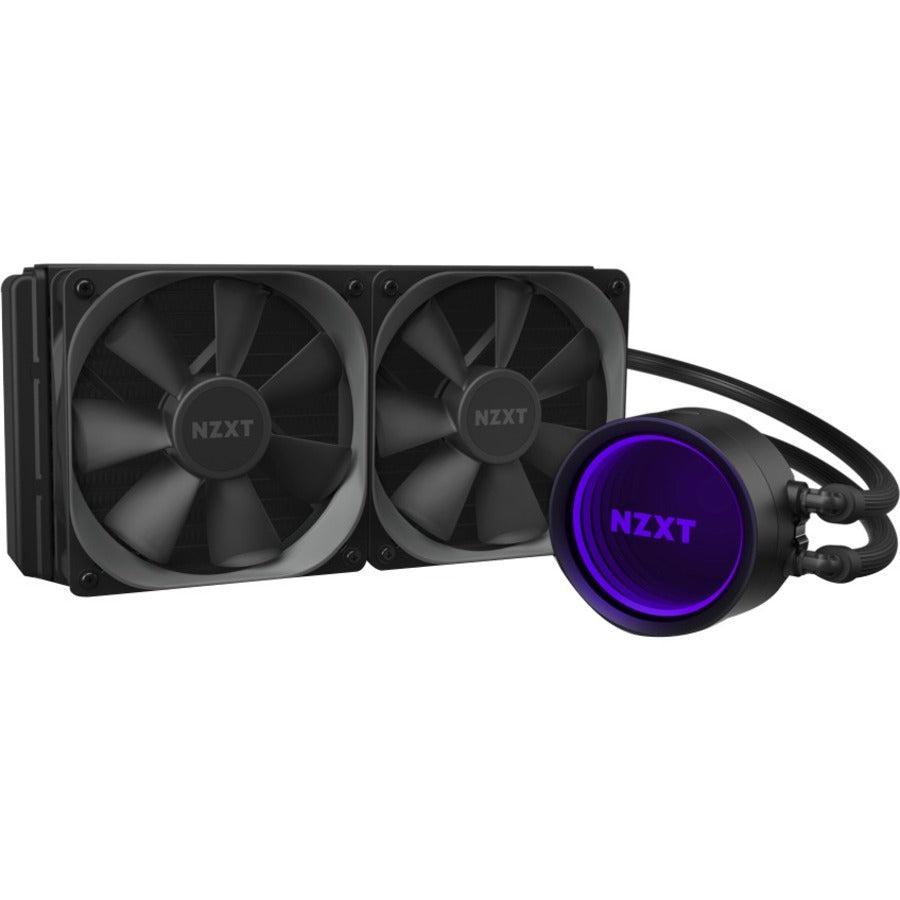 Nzxt Kraken X53 240Mm - Rl-Krx53-01 - Aio Rgb Cpu Liquid Cooler - Rotating Infinity Mirror Design